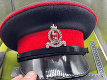 Load image into Gallery viewer, Original British Army Adjutant General Corps Peaked Cap - Size 58cm - The Militaria Shop
