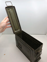 Charger l&#39;image dans la galerie, Original WW2 US Army .30 Cal Ammo Box Tin (Empty) - Untouched Example
