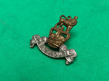 Load image into Gallery viewer, Genuine British Army Royal Army Pay Corps Queen&#39;s Crown Collar Badge
