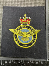 Load image into Gallery viewer, British RAF Embroidered Blazer Badge - Royal Air Force
