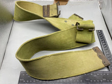 Load image into Gallery viewer, Original WW1 1908 Pattern Webbing Belt - Irish Army 1925 Dated - Mills Co
