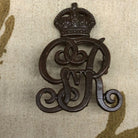 Original WW1 British Army Officers Bronze Norfolk Yeomanry Cap Badge - The Militaria Shop