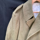 Genuine British Army Man's Mounted Regiment Khaki Greatcoat - 37" Chest - The Militaria Shop