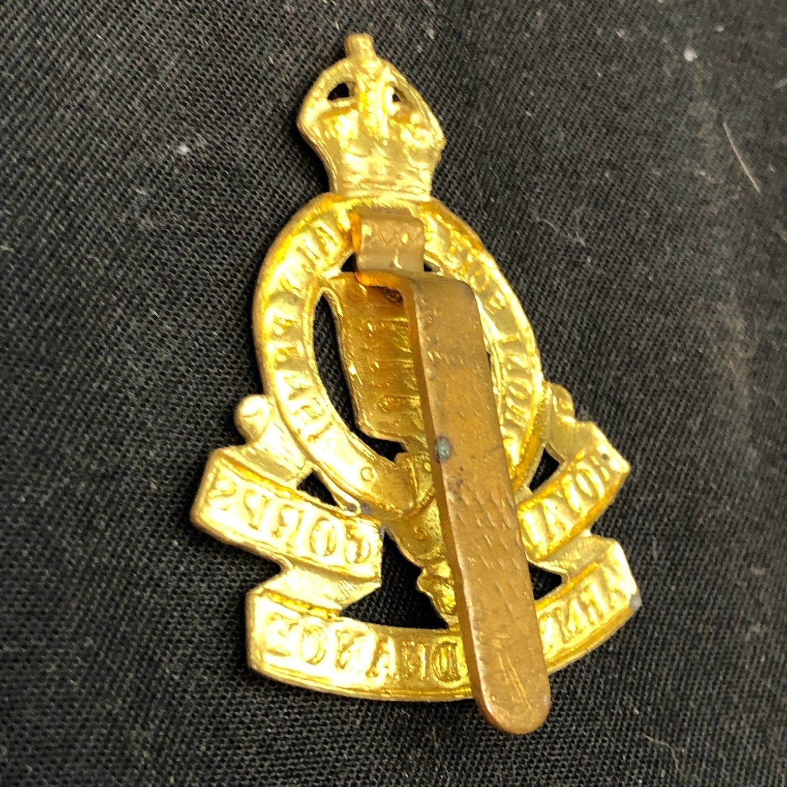 Original British Army Cap Badge - Royal Army Ordnance Corps - The Militaria Shop