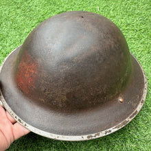 Charger l&#39;image dans la galerie, WW2 British Army Mk2 Brodie Helmet - Original Paintwork &amp; Divisional Sign
