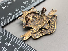 Load image into Gallery viewer, Original WW1 British Army Cap Badge - Worcestershire Regiment
