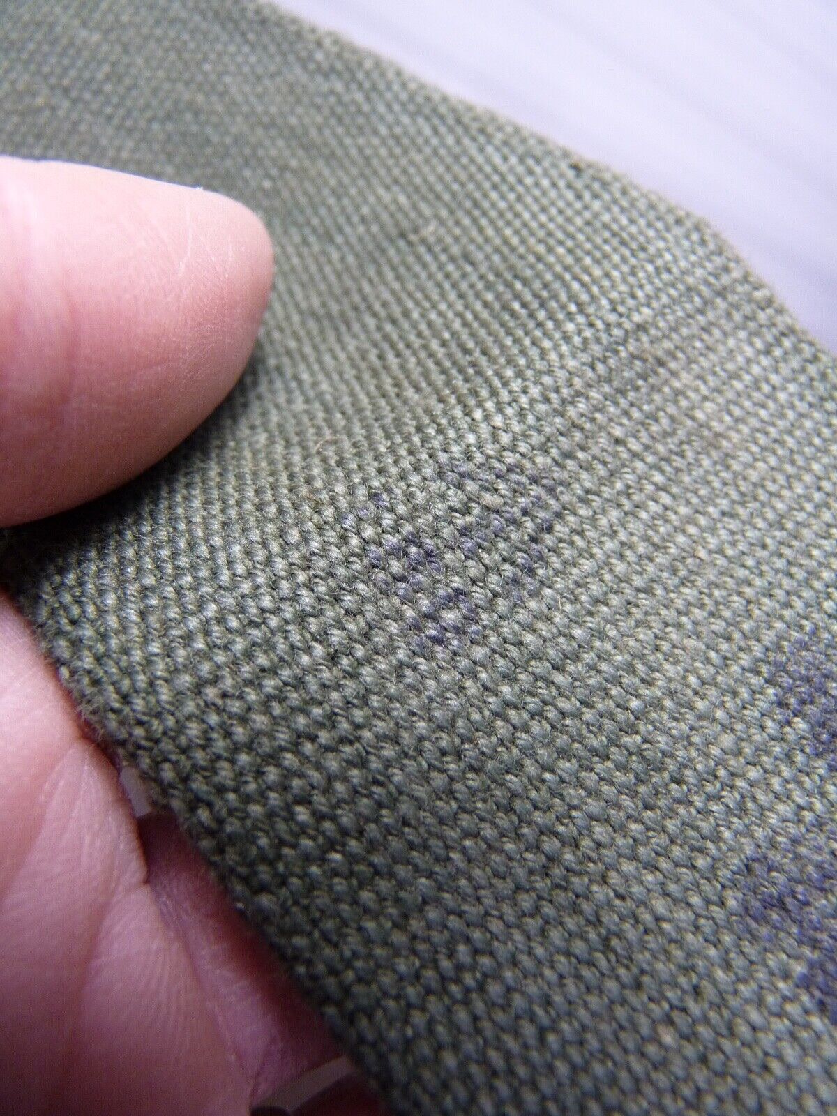 Original WW2 British Army 44 Pattern Shoulder / Extended Equipment Strap - 1945 - The Militaria Shop