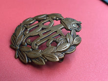 Load image into Gallery viewer, Original WW2 British Royal Air Force RAF Kings Crown Cap Badge
