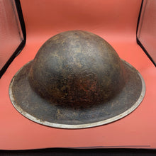 Load image into Gallery viewer, Original WW2 Mk2 British Army Brodie Combat Helmet
