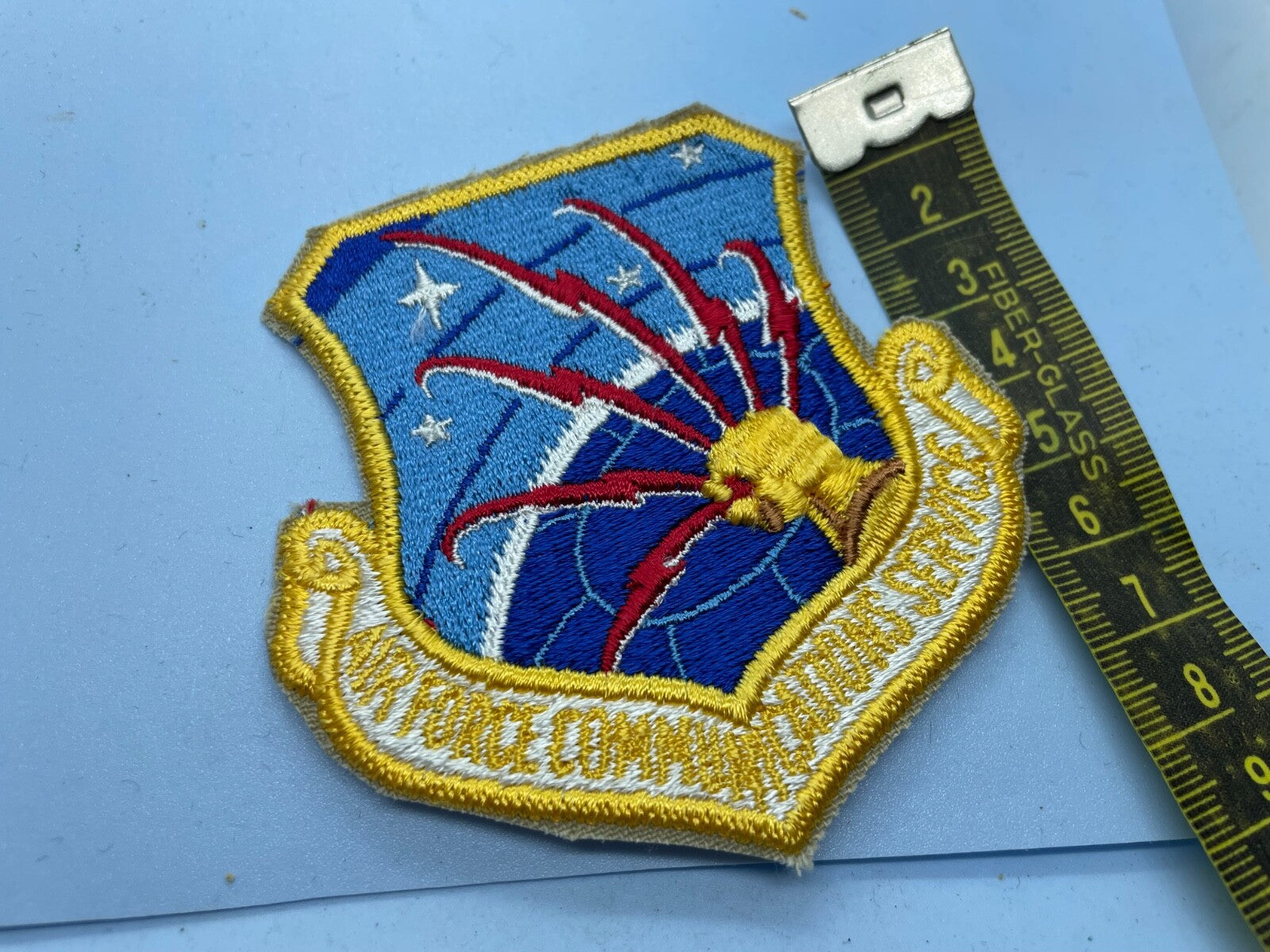 Original US Airforce - Air Force Communications Service Shoulder Badge - The Militaria Shop