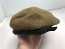 Charger l&#39;image dans la galerie, Genuine British Army Khaki Guards Regimental Beret Hat - Size 60cm
