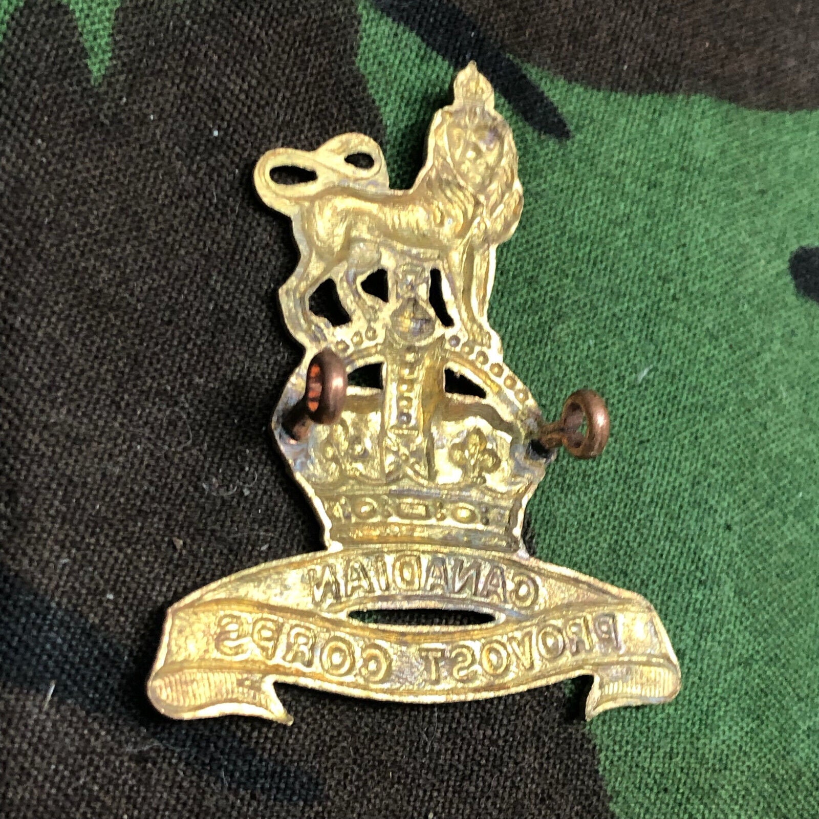 Original Canadian Army Provost Corps Cap Badge - The Militaria Shop
