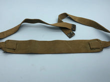 Load image into Gallery viewer, Original WW2 British Army Tan Webbing Shoulder Strap 37 Pattern - 1945 Dated
