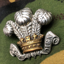 Load image into Gallery viewer, Original British Army WW2 Collar Badge - Royal Wiltshire Yeomanry - The Militaria Shop
