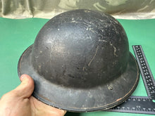 Load image into Gallery viewer, Original WW2 British Home Front Wardens Mk2 Brodie Helmet
