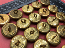 Load image into Gallery viewer, Group of Original WW1 Shropshire Regiment British Army Uniform Buttons
