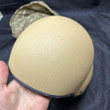 Load image into Gallery viewer, Original British Army Mk7 Combat Helmet with MTP Cover - Size Medium
