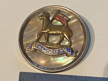 Load image into Gallery viewer, British Army, The Queen&#39;s Regiment Mother of Pearl / Silver Sweetheart Brooch
