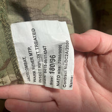 Load image into Gallery viewer, Genuine British Army Warm Weather Jacket MTP Camo IR Treated - 180/96
