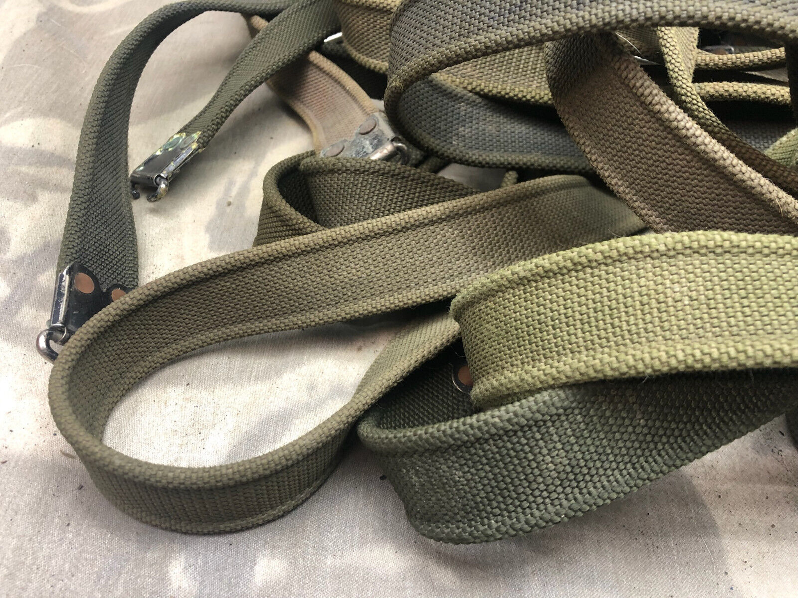 Genuine British Army SLR Rifle Sling / Shoulder Strap - Used Good Condition - The Militaria Shop