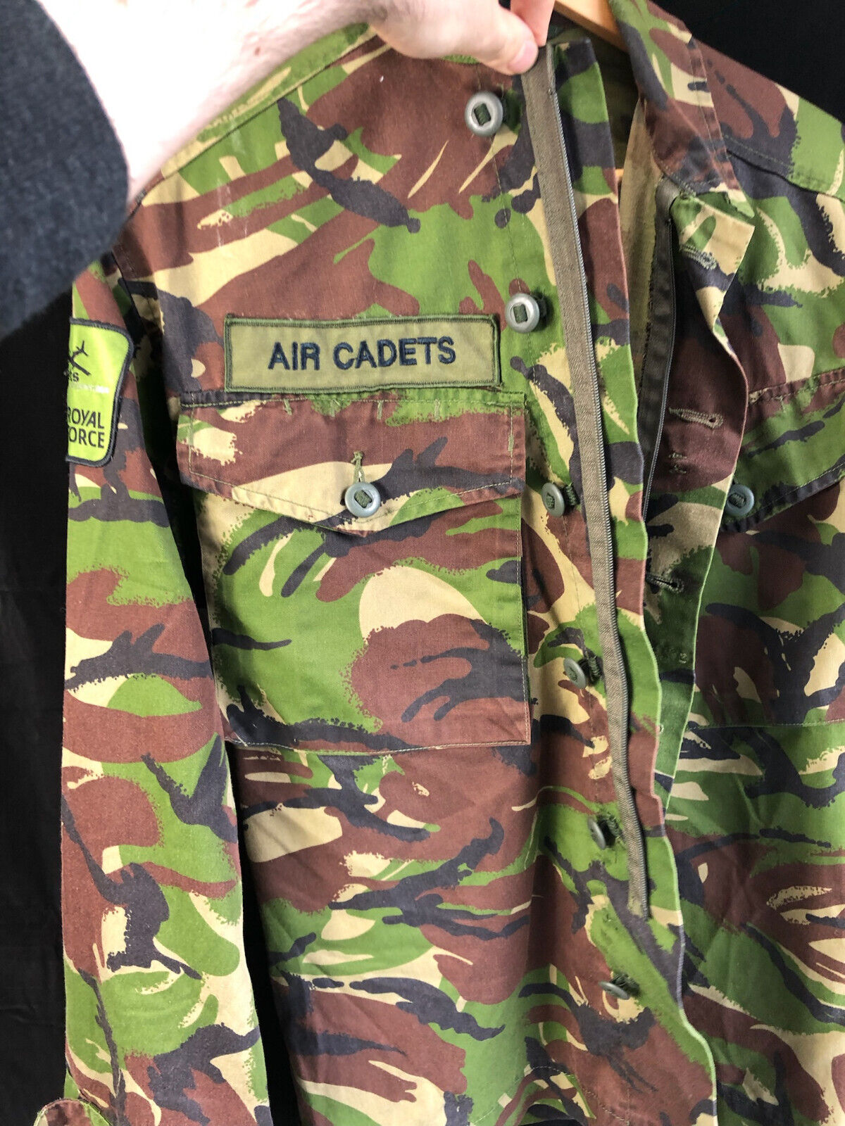 Genuine British Army DPM Combat Lightweight Combat Jacket Smock - 170/88 - RAF - The Militaria Shop
