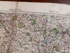 Original WW2 British Army GSGS OS Map of Great Britain - Worcester - The Militaria Shop