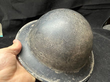 Load image into Gallery viewer, Original WW2 British Civil Defence Home Front Mk2 Brodie Helmet
