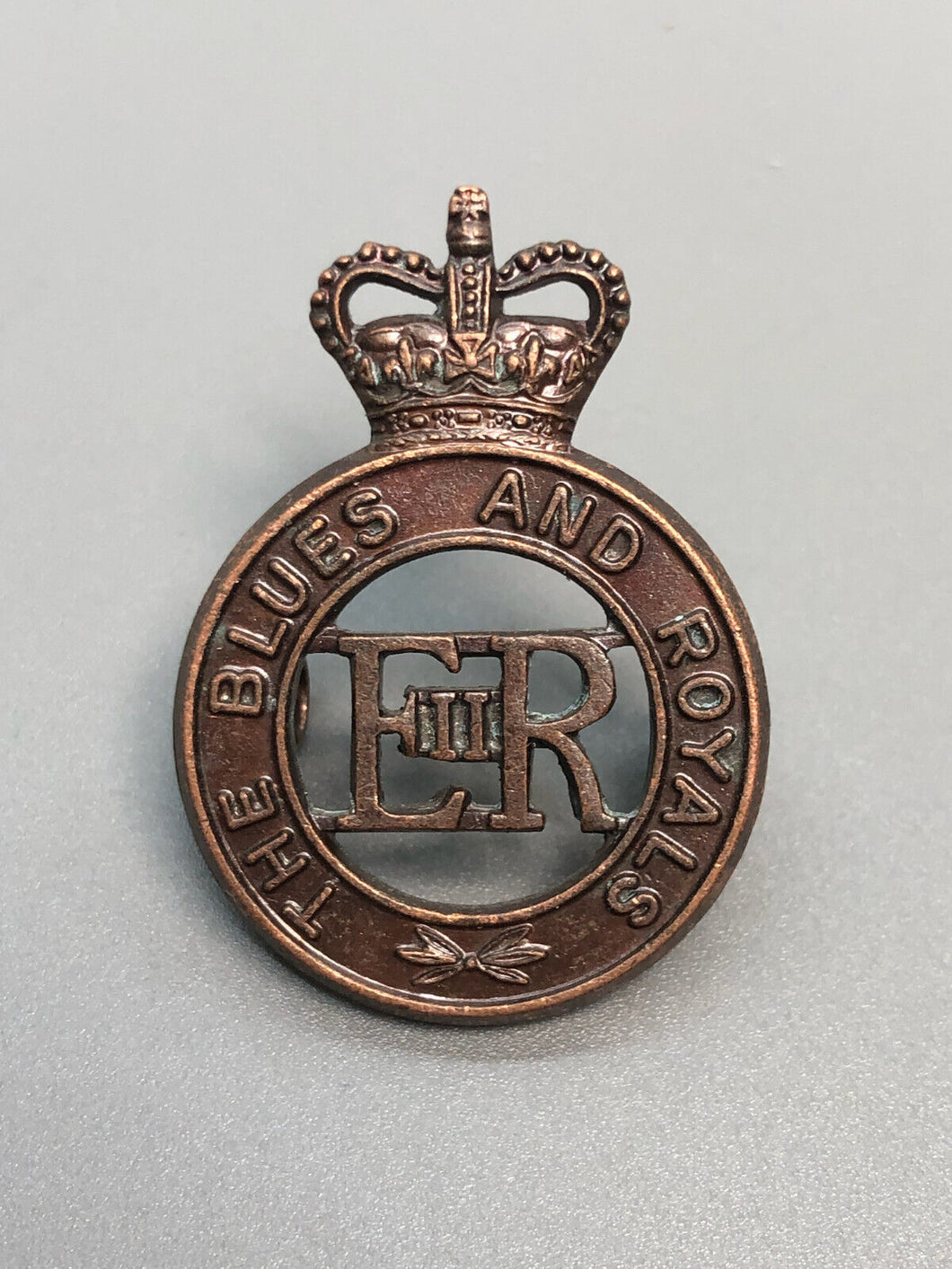 Genuine British Army The Blues and Royals Cap Badge