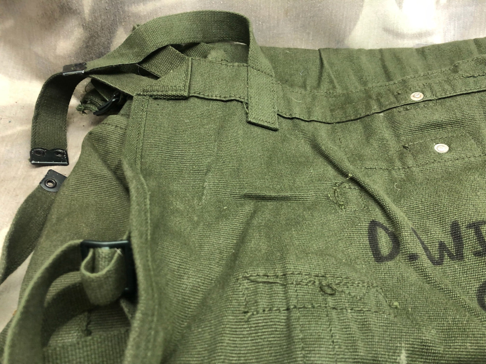 Genuine British Army 58 Pattern Webbing Large Pack - Great Condition! - The Militaria Shop
