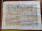 Original WW2 British Army GSGS OS Map of England - Bury St Edmunds & Sudbury - The Militaria Shop