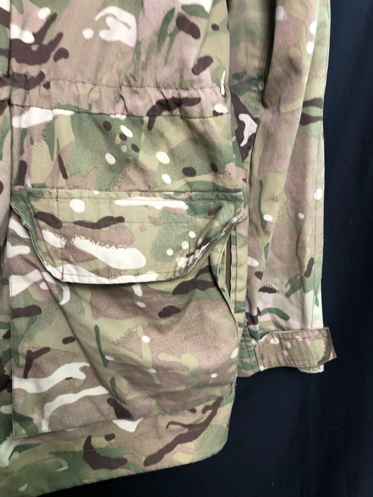 British Army MTP Camouflaged Windproof Combat Jacket Smock - Size 180/96 - The Militaria Shop