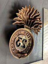 Load image into Gallery viewer, British Army Victorian 23rd Royal Welsh Fusiliers Busby Badge
