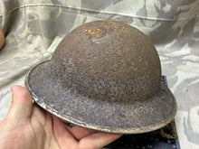 Load image into Gallery viewer, Original WW2 British Army Mk2 Brodie Helmet
