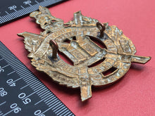 Load image into Gallery viewer, Original WW1 British Army Cap Badge - King&#39;s Own Scottish Borderers -Kings Crown
