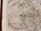 Original WW2 British Army GSGS OS Map of Great Britain - Durham & Sunderland - The Militaria Shop