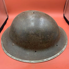 Lade das Bild in den Galerie-Viewer, Original WW2 British Army Mk2 Brodie Combat Helmet - South African Made
