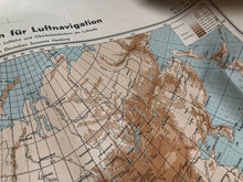 Load image into Gallery viewer, Original WW2 German Luftwaffe Map of Europe &amp; Russia
