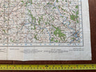 Original WW2 British Army OS Map of Great Britain - Abergavenny - The Militaria Shop