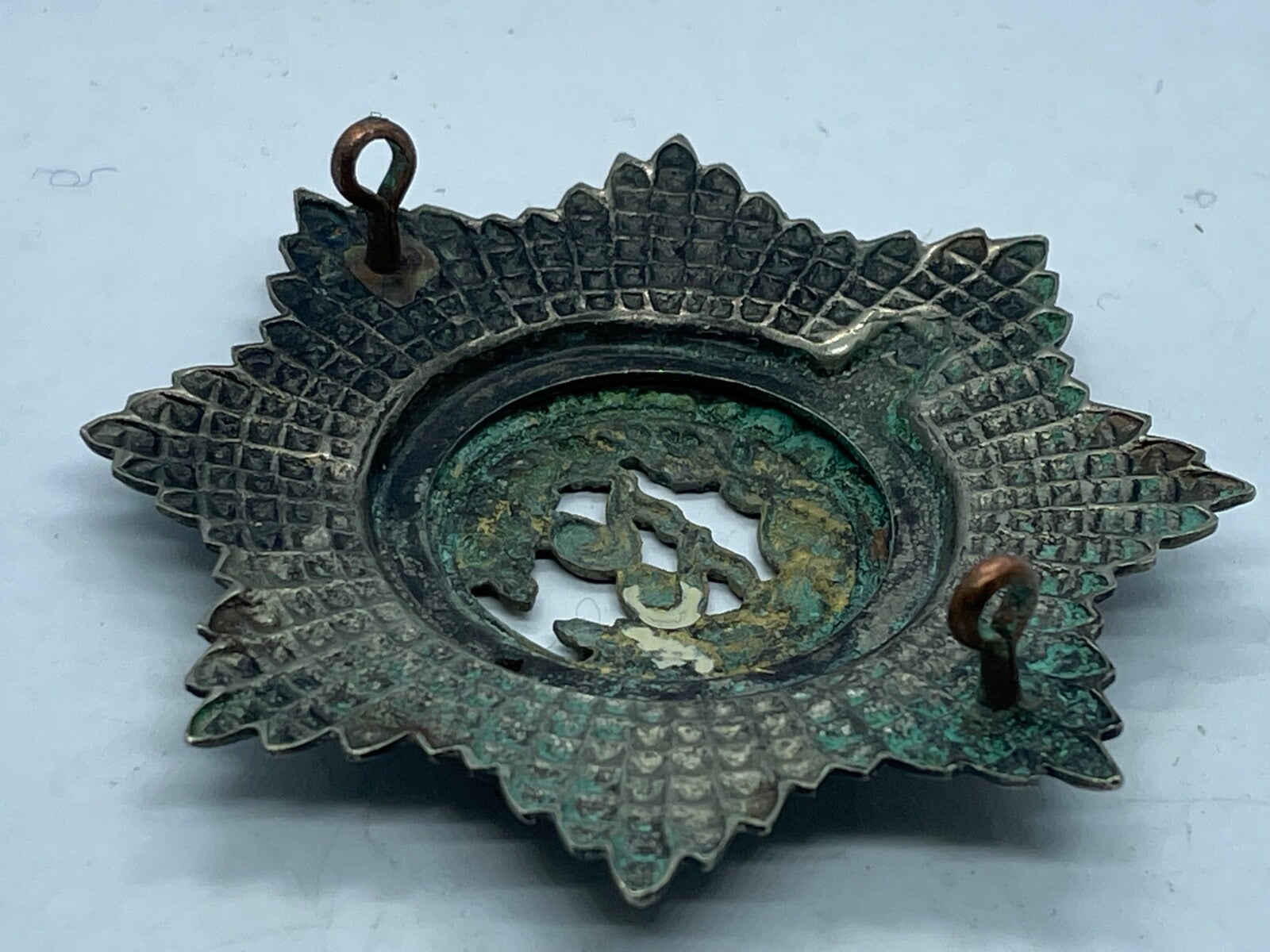 Original WW1 British Army Cheshire Regiment Bandsman's Pouch Badge - The Militaria Shop