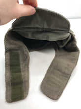 Load image into Gallery viewer, Original German Army Surplus Bundersweir Cap with Neck Cover - Size 55
