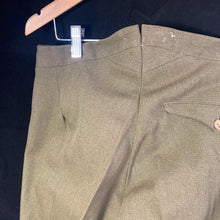 Charger l&#39;image dans la galerie, Original WW2 British Army Service Dress Trousers - 1944 Dated &amp; Named
