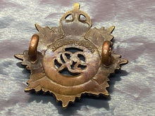 Load image into Gallery viewer, British Army WW2 GV1 Royal Army Service Corps Officer&#39;s Bronze Collar Badge
