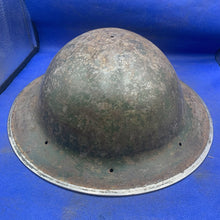 Load image into Gallery viewer, Original WW2 Mk2 British Army Brodie Combat Helmet
