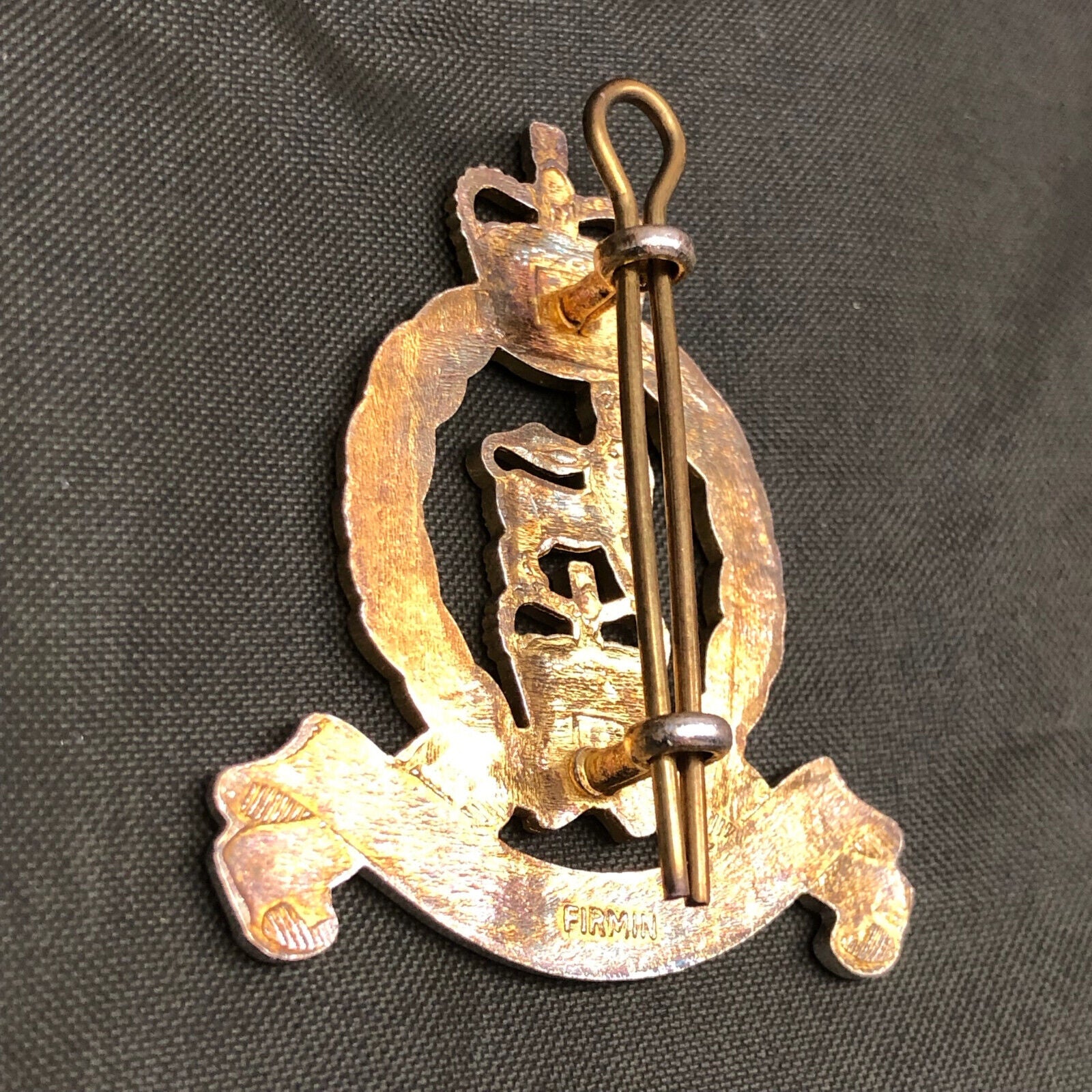 Genuine British Army Adjutant General’s Corps AGC Cap Badge - The Militaria Shop