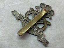 Load image into Gallery viewer, Original WW1 / WW2 British Army North Stafford Regiment Cap Badge

