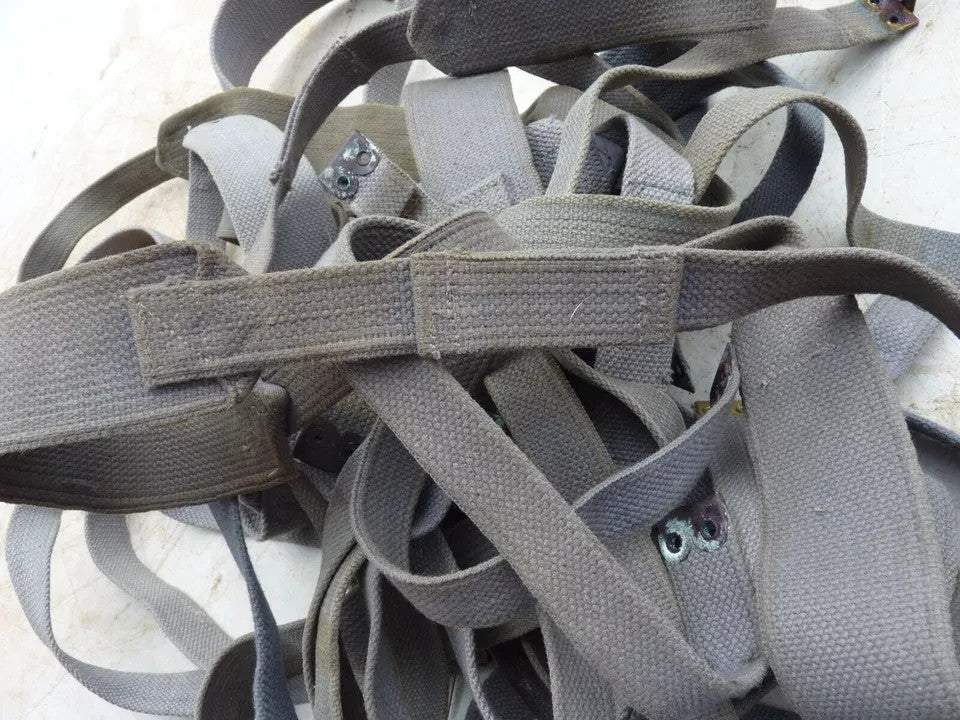 Original WW2 British RAF Blue Blanco Shoulder Strap 37 Pattern - The Militaria Shop