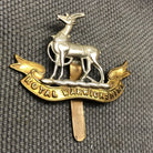 Original WW2 British Army Cap Badge - Royal Warwickshire - The Militaria Shop