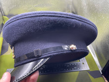 Load image into Gallery viewer, Original British Army Royal Corps of Signals Peaked Cap - Size 58cm - The Militaria Shop
