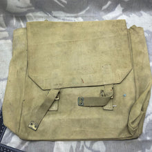 Load image into Gallery viewer, Original WW2 British Army 37 Pattern Webbing Large Pack - Wartime Dated
