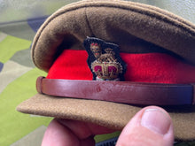 Load image into Gallery viewer, Original British Army Staff Officer&#39;s Badged Cap - Size 6 7/8ths - The Militaria Shop
